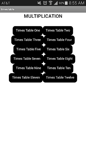Multiplication App
