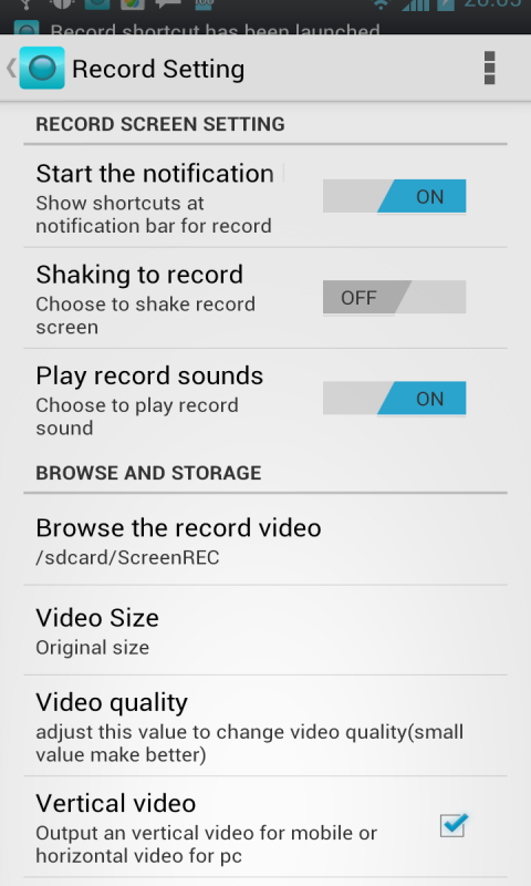 no root record screen to video pro apk