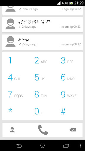 exDialer Social+ theme