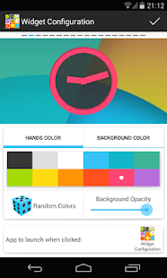 Wow KitKat Clock Widgets - screenshot thumbnail