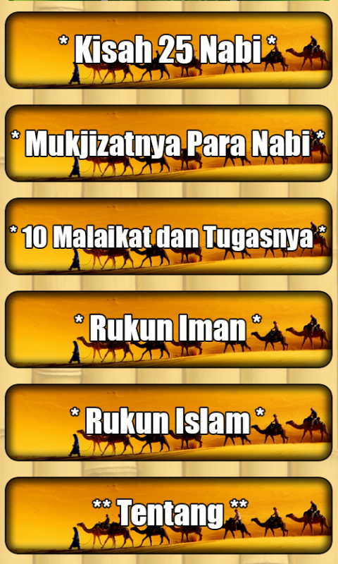 Kisah 25 Nabi Dan Mukjizatnya Apk Android Gratuit Telecharger Appstoi Com