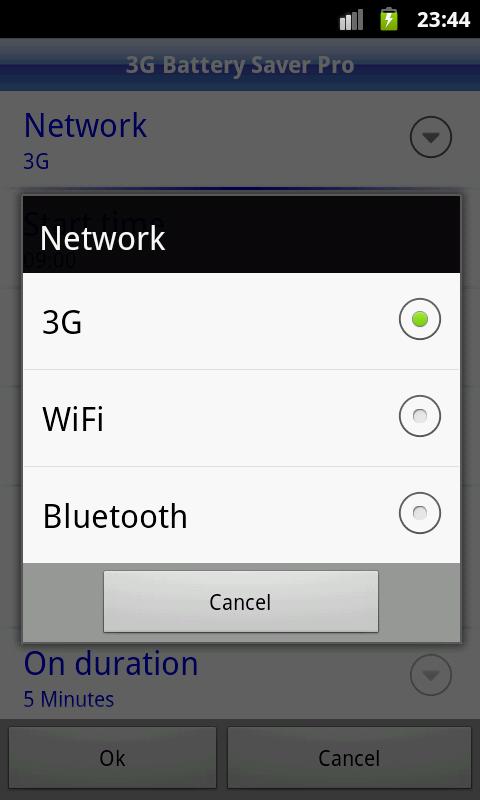 3G Battery Saver Pro + WiFi BT Screen 3