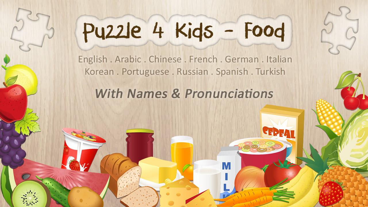 Food puzzle for kids - Android Apps on Google Play