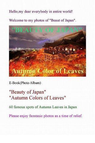 Beauty of Japan Autumn color