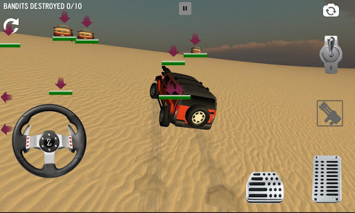 【免費動作App】4x4 Desert Safari Attack-APP點子