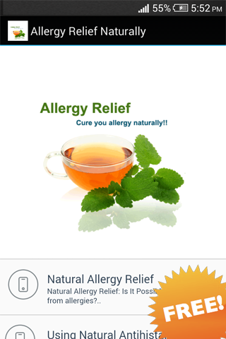 Allergy Relief Naturally