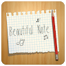 BEAUTIFUL NOTE CLAUNCHER THEME Application icon