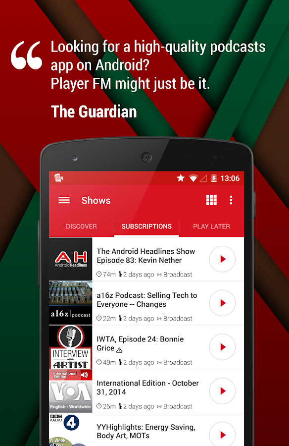 25 HQ Images Android Podcast App Variable Speed / Podcast App & Podcast Player - Podbean for Android - Free ...