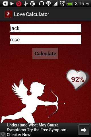 【免費工具App】Valentines day Love Calculator-APP點子