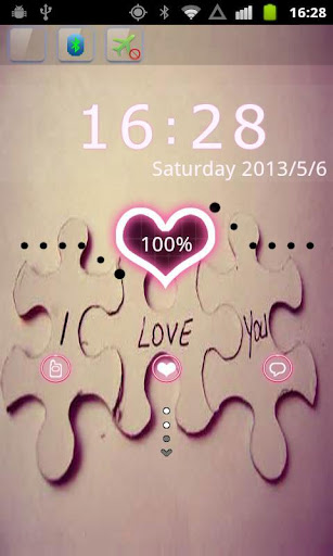 Love Screen Lock Theme