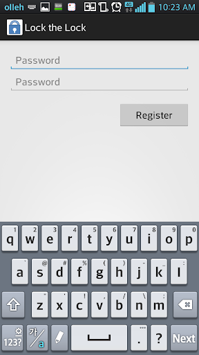 Lock the Lock Password Manager