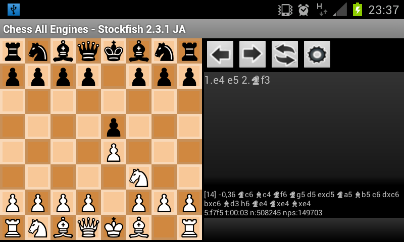 Android application Chess All Engines noAds screenshort