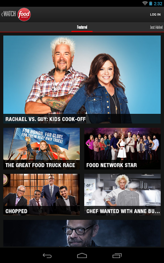 Watch Food Network screenshot