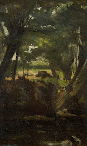 RIJKS: George Hendrik Breitner: View in the Woods 1923