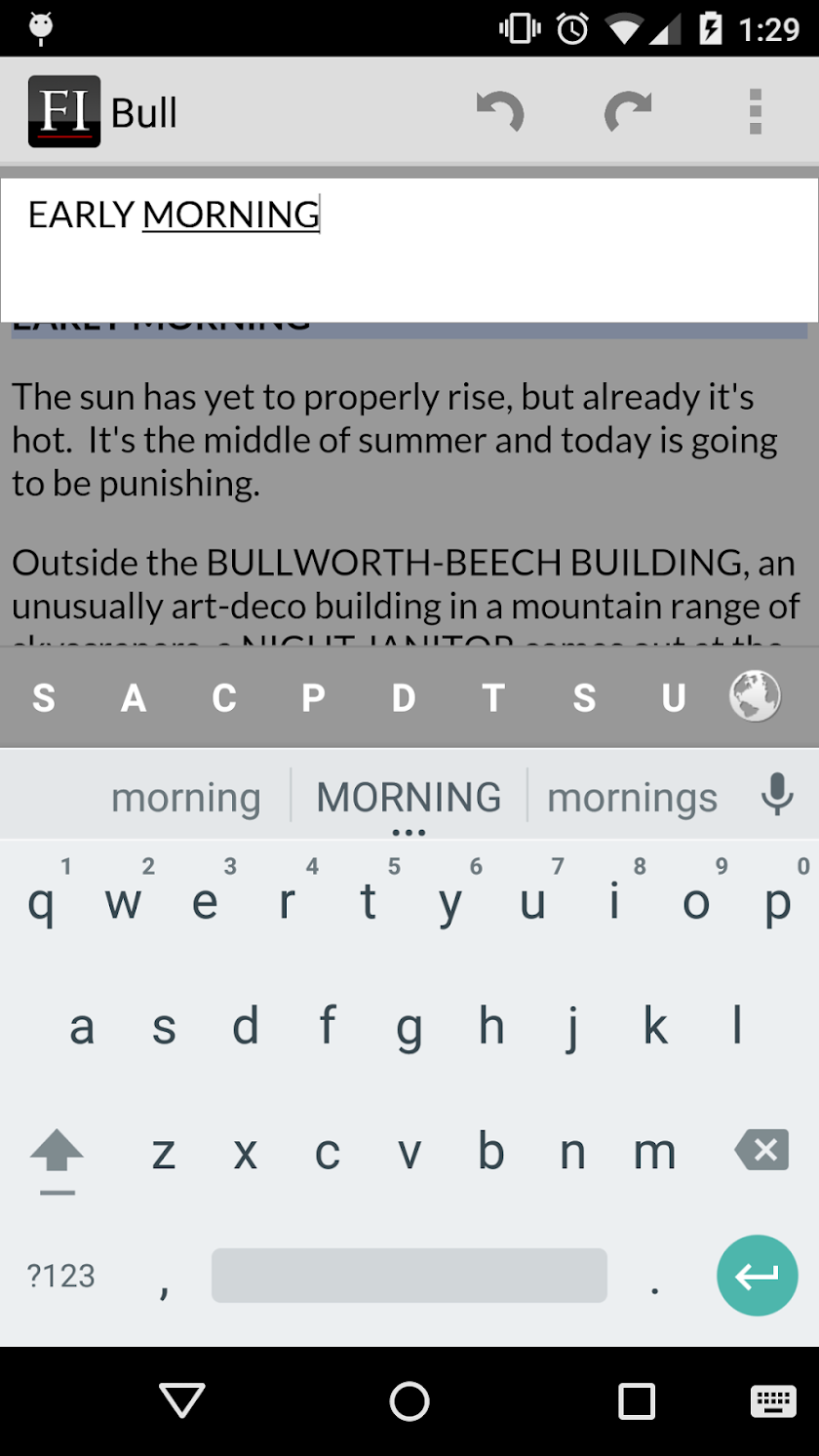 Fade In Mobile Screen 3