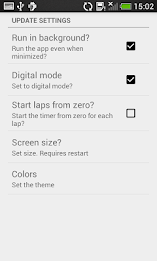 Stopwatch and timer with laps poster 4