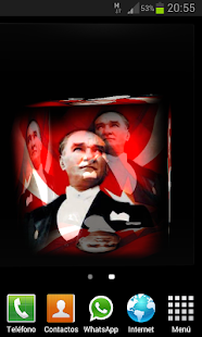 3D Mustafa Kemal Atatürk LWP - screenshot thumbnail