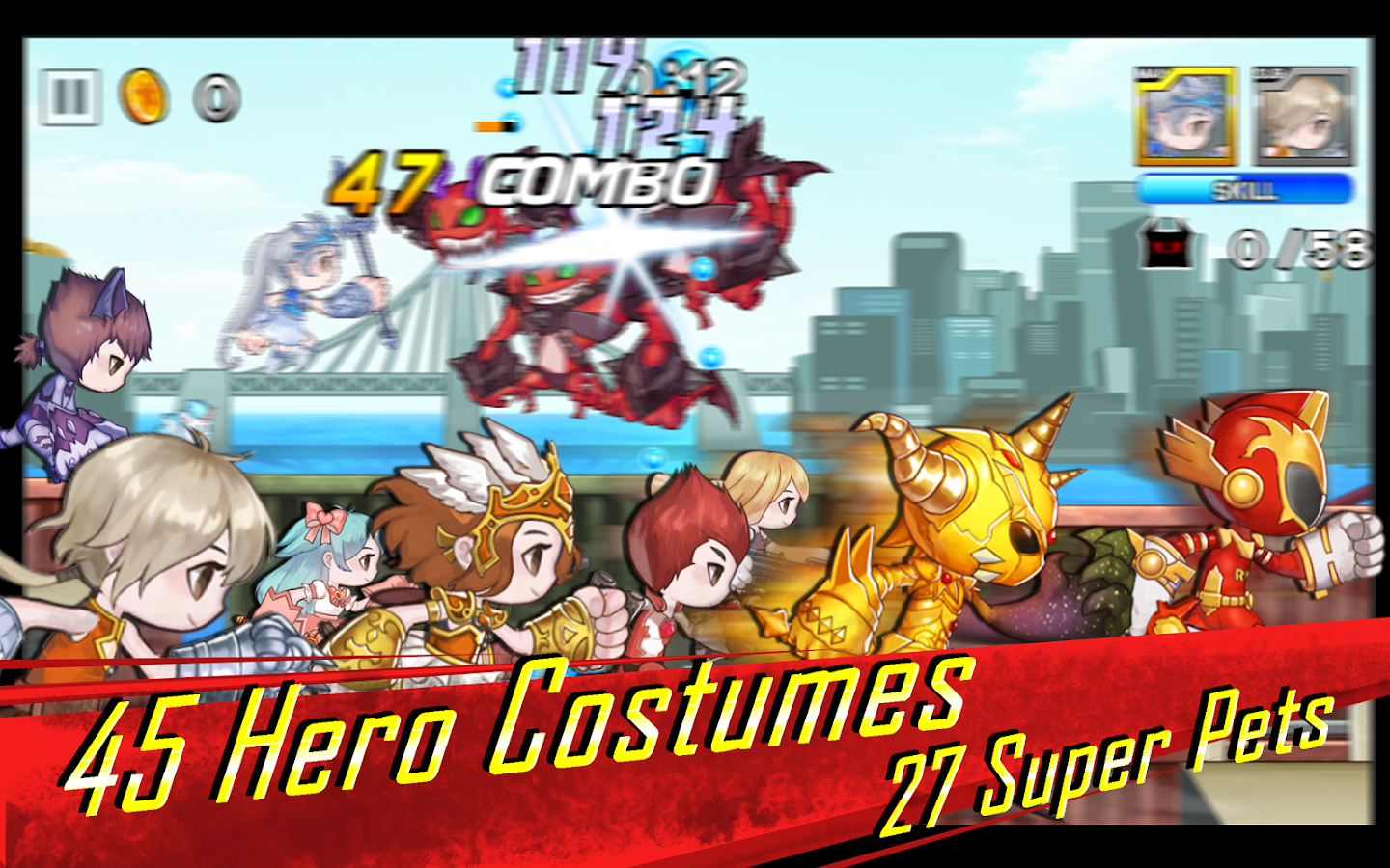 Costume Running Hero - screenshot