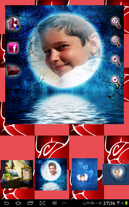 Android application Romantic Photo Frames Full screenshort