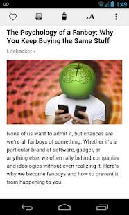 Instapaper - screenshot thumbnail