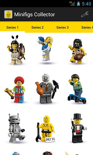 Minifigs Collector for LEGO®