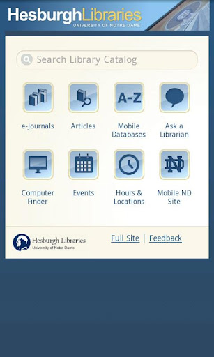 Hesburgh Libraries Mobile