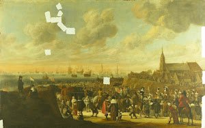 RIJKS: Cornelis Beelt: The Departure of Charles II of England from Scheveningen, 2 June 1660 1701