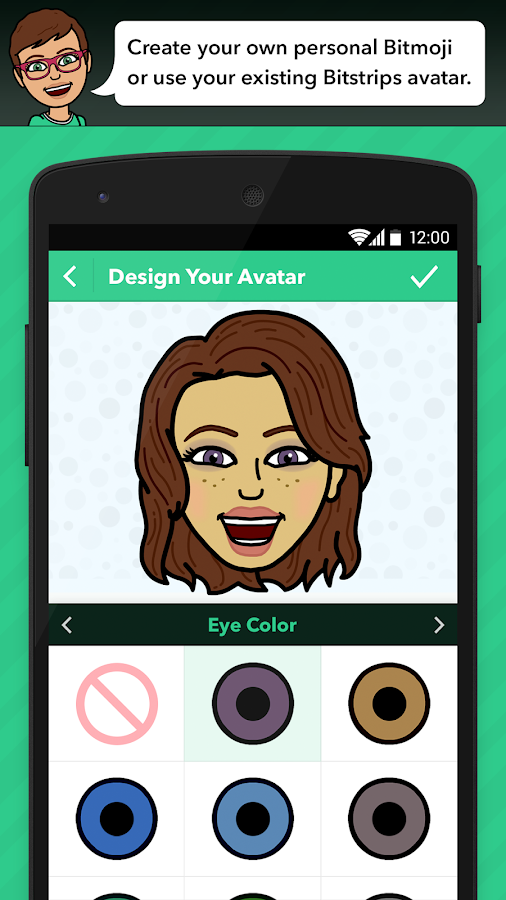 Bitmoji - Emoji by Bitstrips - screenshot