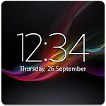 Cover Image of Download Digital Clock Widget Xperia 3.6 APK