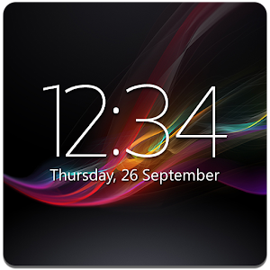 Digital Clock Widget Xperia