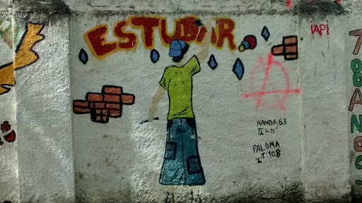Grafite Escola Rio Branco 3