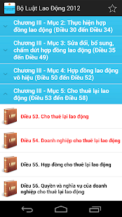 Bo luat Lao dong Viet Nam 2012 Screenshots 3