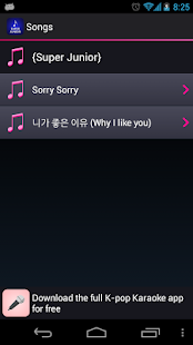How to mod Lyrics for Super Junior lastet apk for android
