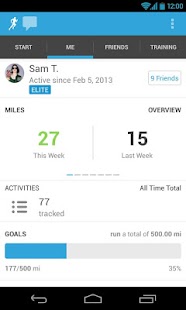 RunKeeper - GPS Track Run Walk - screenshot thumbnail