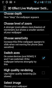 Screenshot 3D-effect Live Wallpaper v1.4.5