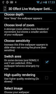 3D-effect Live Wallpaper