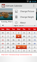 Vietnam Calendar 2014 APK スクリーンショット画像 #2