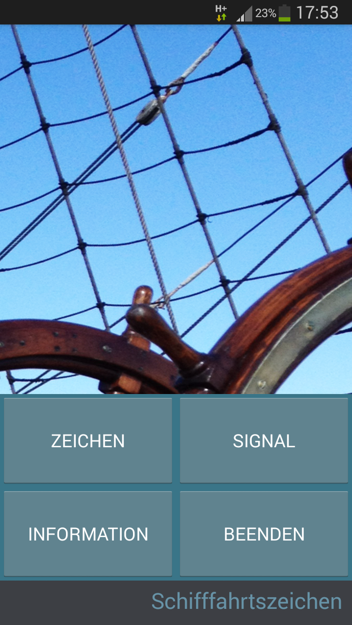 Schifffahrtszeichen Screen 1