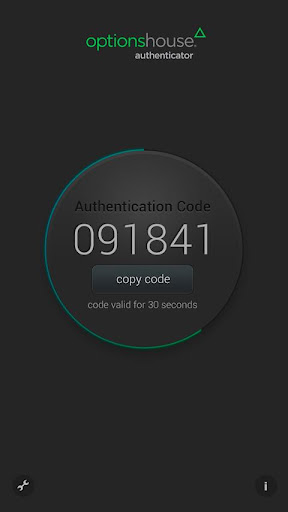 OptionsHouse Authenticator