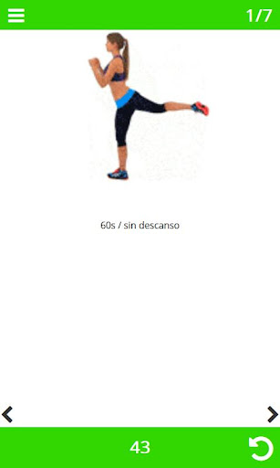 【免費健康App】Entrenamiento Gluteos en 5 min-APP點子