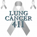 Lung Cancer 411 logo