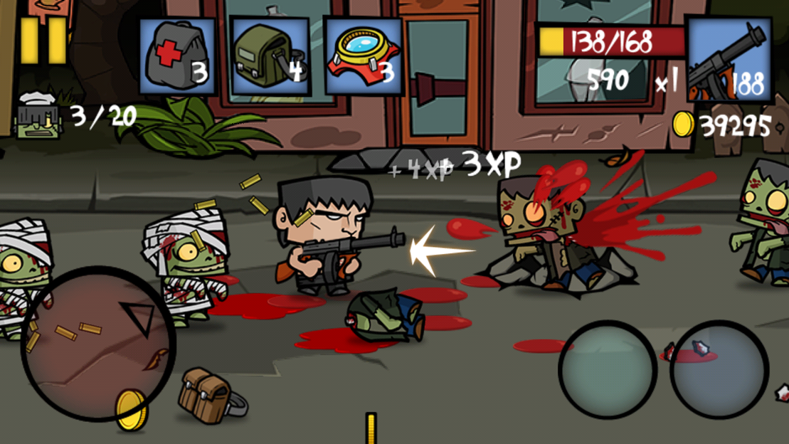 Zombie Age 2: captura de tela
