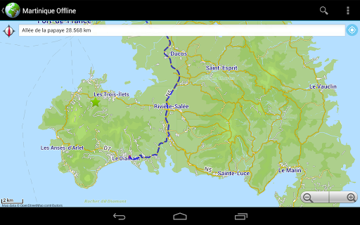 免費下載旅遊APP|Offline Map Martinique, France app開箱文|APP開箱王