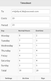 Free Easy Time Signer Pro APK for PC
