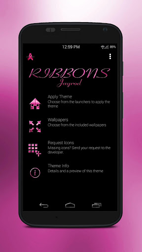 Ribbons - Breast Cancer Icons