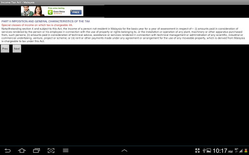 【免費書籍App】Income Tax Act of Malaysia-APP點子