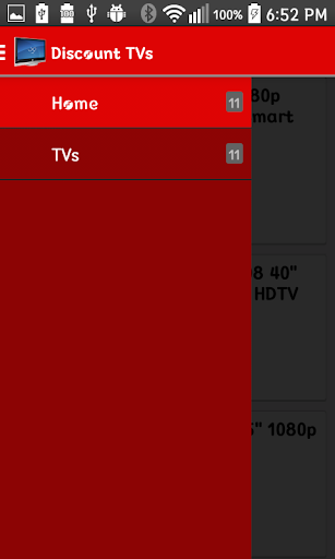 【免費購物App】Discount TVs-APP點子