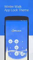 Anteprima screenshot di Winter Walk: App Lock Theme APK #1