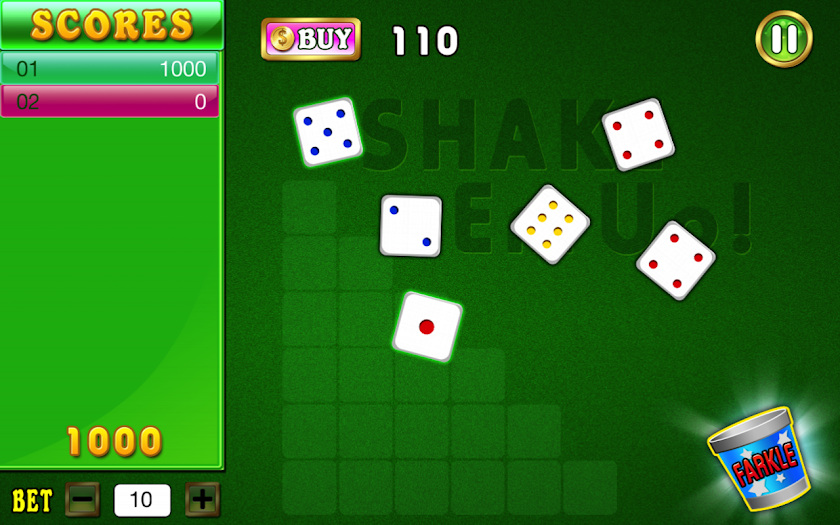 Farkle Addict Dice Blitz PRO Screen 2