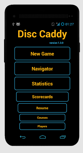 Disc Caddy - Disc Golf app